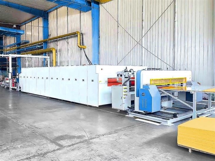 LWRT উৎপাদনের জন্য ডাবল বেল্ট প্রেস