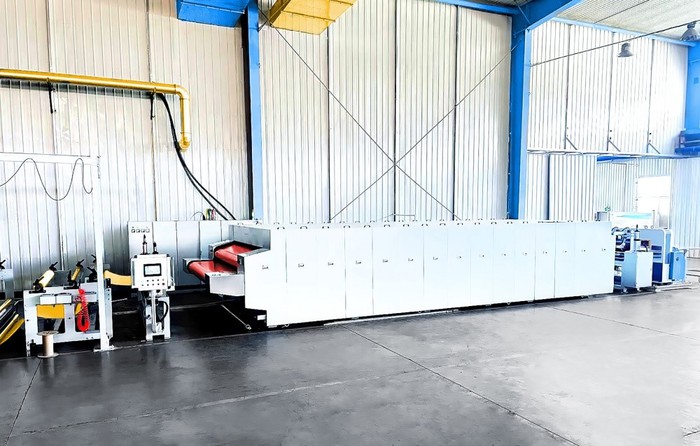 Double Belt Press For Production Of CFRT Double Belt Press For Production Of CFRT